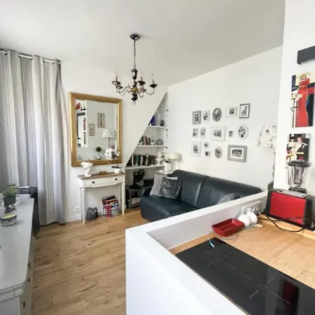 شقة Quiet And Charming Studio For Two In 2th باريس